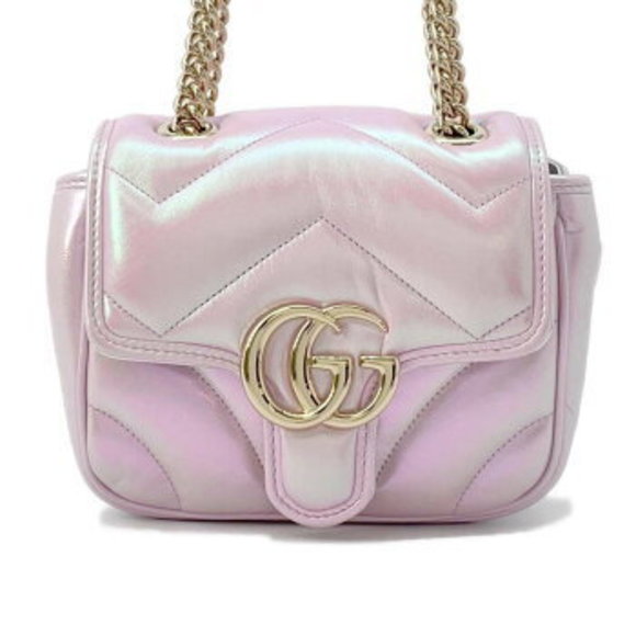 Gucci GG Marmont Quilted Leather Chain Shoulder Bag - Picture 1 of 8